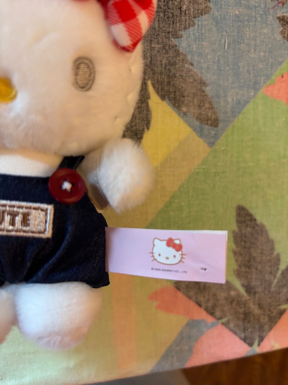 New Without Tag Hello Kitty Plush Keychain - Picture 3 of 3